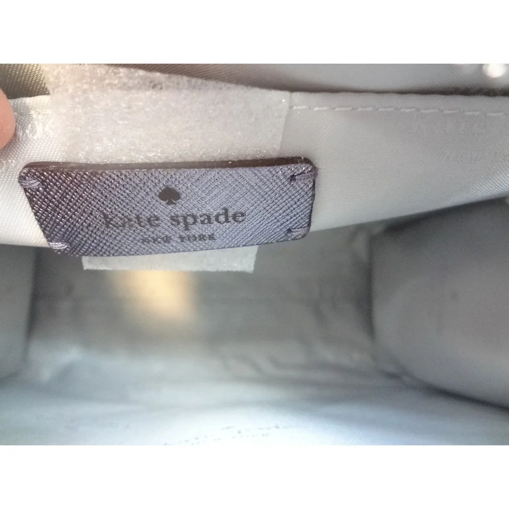 Kate Spade Kenzie Mini Tote Small Purple NEW Glitter Crossbody Bag K1959